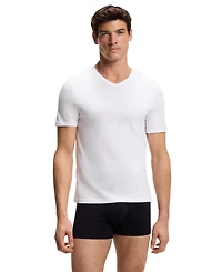 Boss by Hugo Men's 3-Pack Classic Solid V-Neck T-Shirts