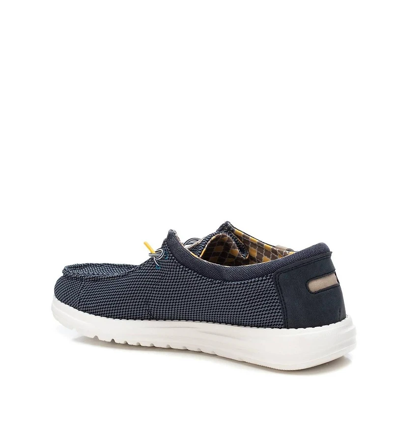 Xti Men's Comfort Canvas boat Shoes
