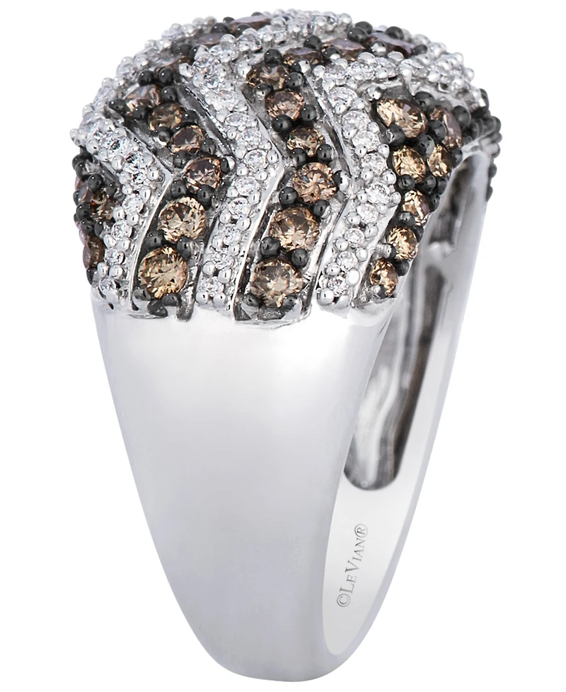 Le Vian Chocolate Diamond (1.04 ct. t.w.) & Vanilla Diamond (0.32 ct. t.w.) Ring in 14k Vanilla Gold