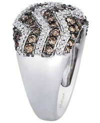Le Vian Chocolate Diamond (1.04 ct. t.w.) & Vanilla Diamond (0.32 ct. t.w.) Ring in 14k Vanilla Gold