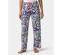 Hue Women's Springs Arrival Ikat Printed Mid-Rise Pants