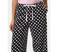 Hue Plus Cozy Canine Striped Mid-Rise Pants