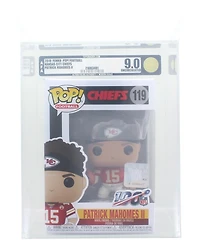 Funko Kansas City Chiefs Nfl Pop Vinyl Figure | Patrick Mahomes Ii | Rated Afa 9.0