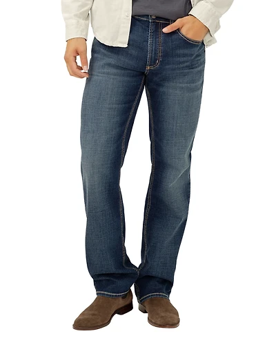 Silver Jeans Co. Men's Zac Straight-Fit Stretch Denim