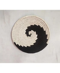 Wicker Village Sabai Grass Wall Basket Decor Boho Hanging Wall Art