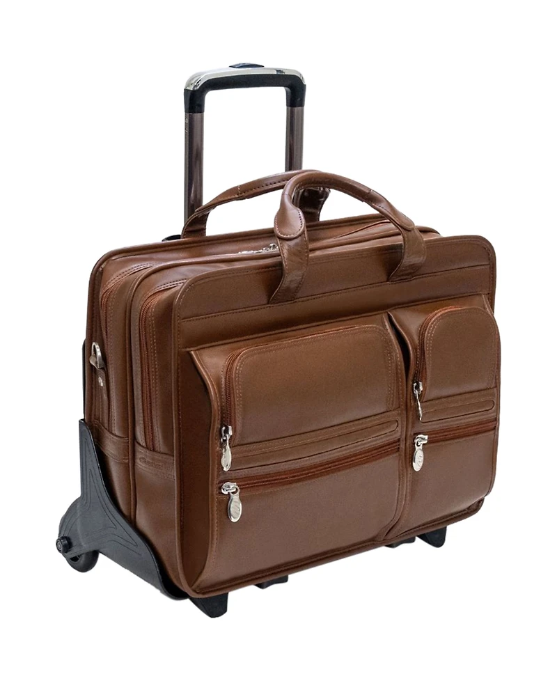 McKlein Clinton 18" Detachable Wheeled Laptop Case
