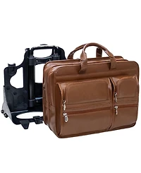 McKlein Clinton 18" Detachable Wheeled Laptop Case