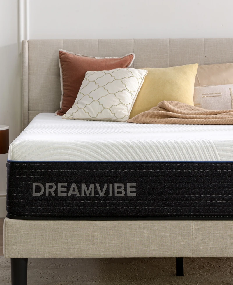 Zinus DreamVibe Essential 12" Hybrid Medium Plush Tight Top Mattress in a Box, Full