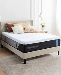 Zinus DreamVibe Deluxe 13" Hybrid Medium Plush Tight Top Mattress in a Box, Queen