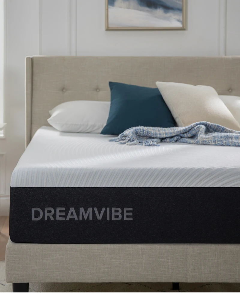 Zinus DreamVibe Essential 12" Medium Firm Tight Top Memory Foam Mattress in a Box, Queen