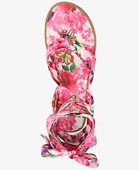 I.n.c. International Concepts Women's Maris Ankle Tie Flat Sandals, Macy's Exclusive