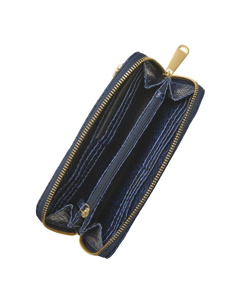 Brahmin Suri Zip Around Leather Wallet