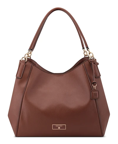 Nine West Deacon Triple Compartment Large Shoulder Bag