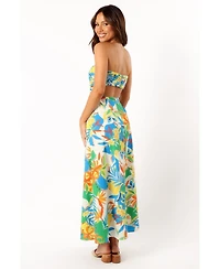 Petal and Pup Women's Harriet Strapless Midi Dress
