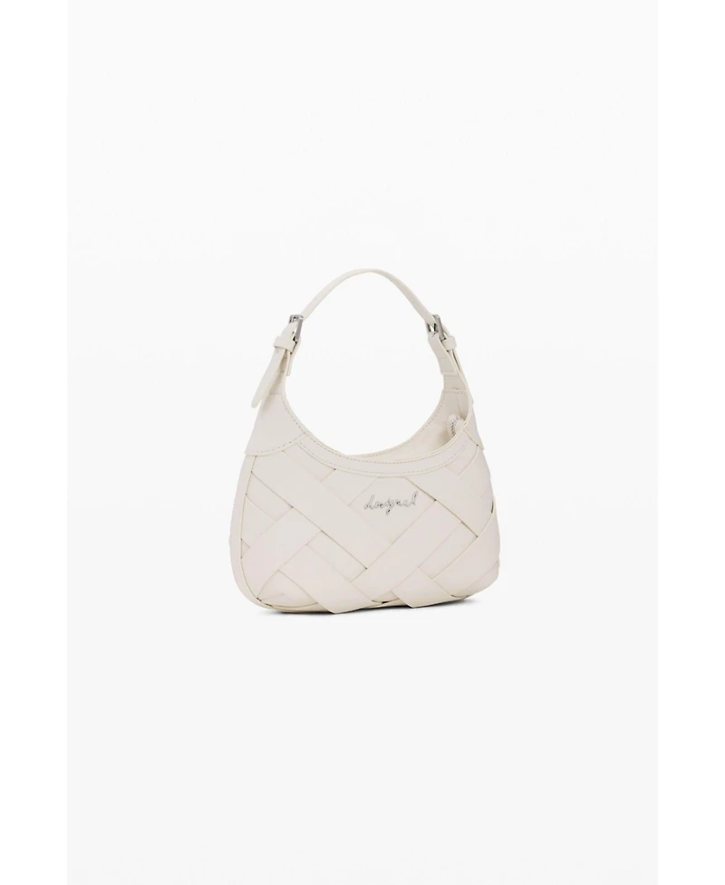 Desigual Women's Small braided bag logo