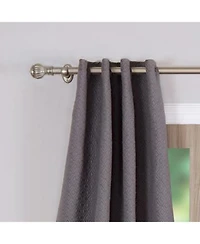 Greenland Home Fashion Vashon Window Panel Pair - Gray 42x84"