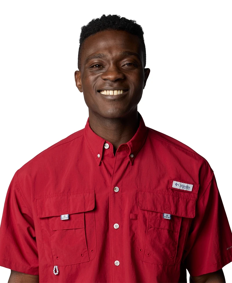 Columbia Pfg Men's Bahama Ii Upf-50 Quick Dry Shirt