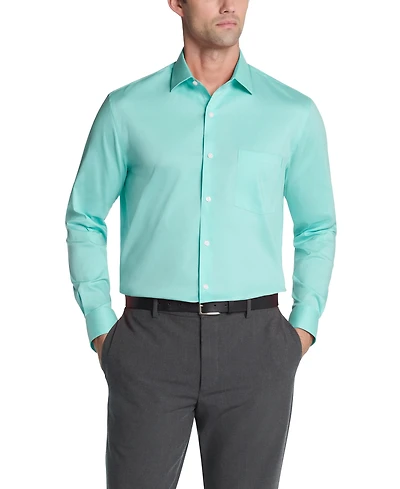 Van Heusen Men's Everyday Defense Spread Collar Dress Shirt