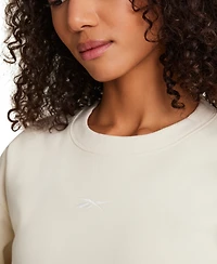 Reebok Women's Oversized Vector Crewneck Top