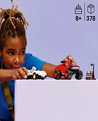 Lego Sonic the Hedgehog Silver's Car vs. Knuckles' Monster Truck Building Toy 77118, 378 Pieces