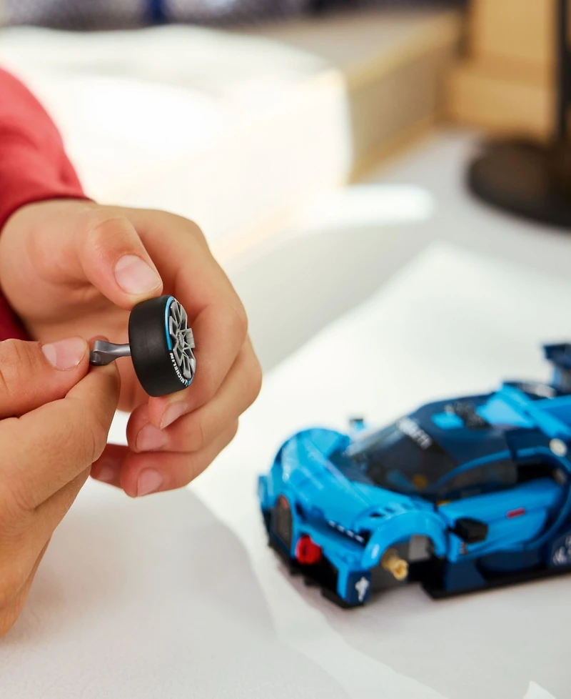 Lego Speed Champions Bugatti Vision Gran Turismo Hyper Sports Car Building Toy 77253, 284 Pieces