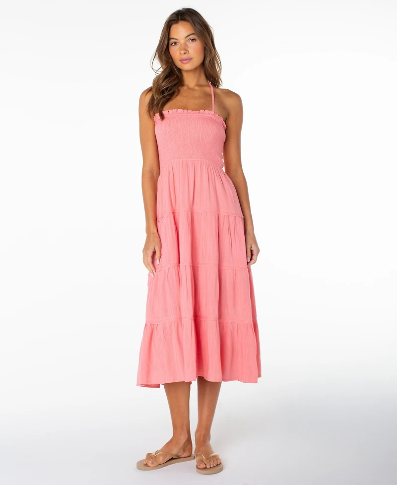 Roxy Juniors' Ellie Halter Neck Maxi Dress