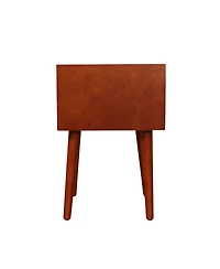 Streamdale Furniture Nightstand with 2-Drawers, Small Side End Table with Storage