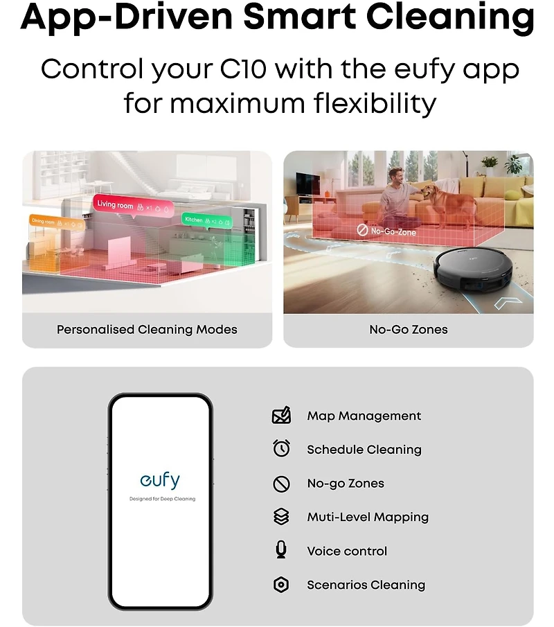 eufy Auto-Empty C10 Robot Vacuum