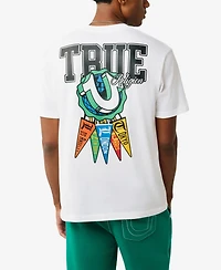 True Religion Men's Pennant Logo T-Shirt