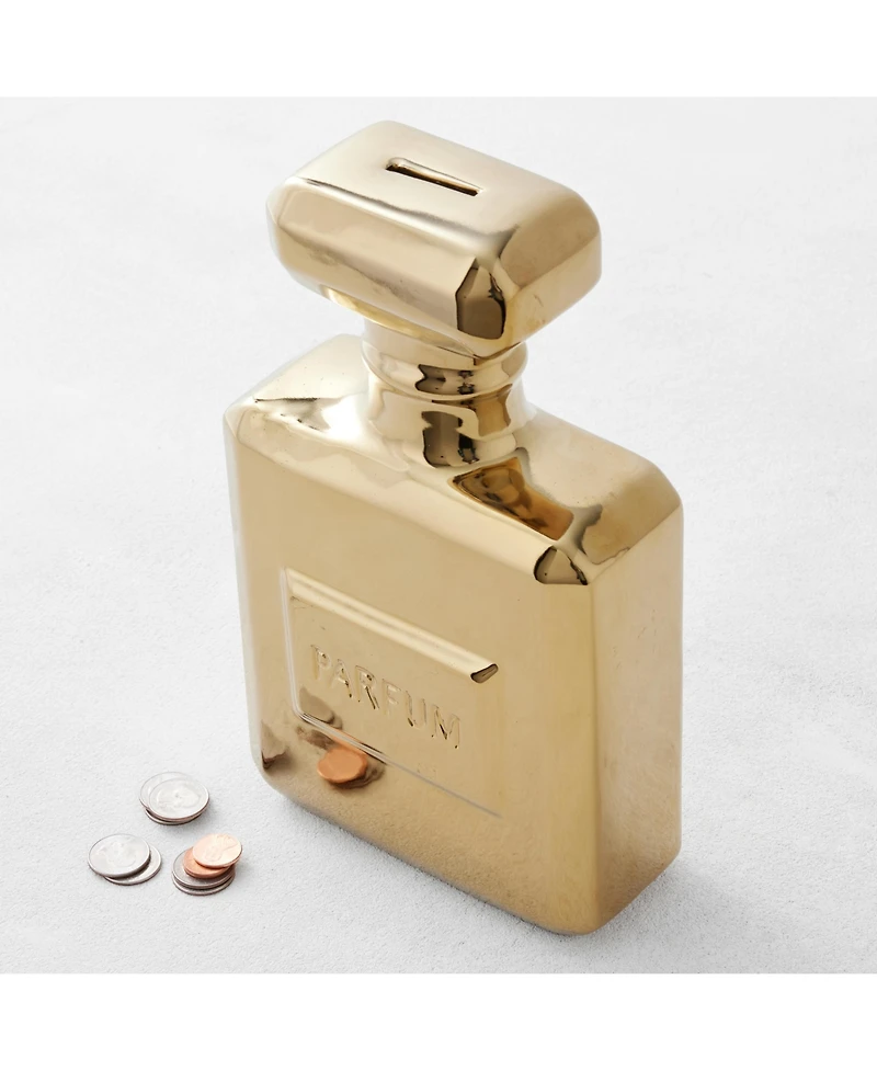 Z Gallerie Parfum Bottle Coin Bank