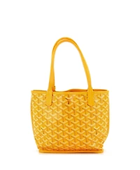 Pre-Owned Goyard Mini Anjou Reversible Tote Coated Canvas