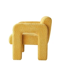 Simplie Fun 31.10" Wide Boucle Upholstered Accent Chair