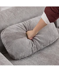 Streamdale Furniture Modular Combination Armchair, Extra-Large Chenille Deep-Seat (3+1-Seater)