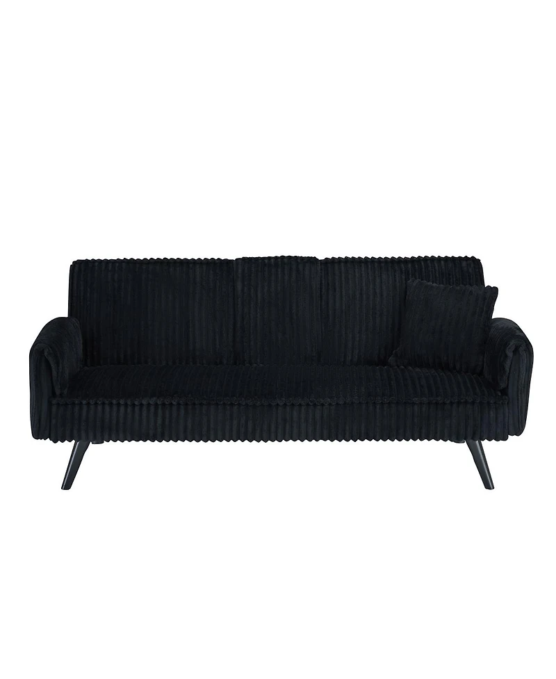 Streamdale Furniture Minimalist corduroy sofa for living room and bedroom