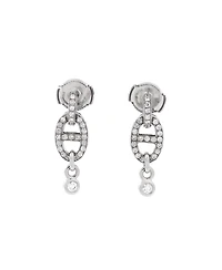 Pre-Owned HERMES Chaine D'ancre Enchainee Drop Earrings