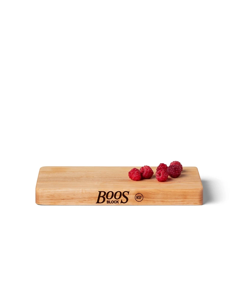 John Boos Chop-n-Slice Rectangular Wooden Maple Cutting Board, 10" x 5"