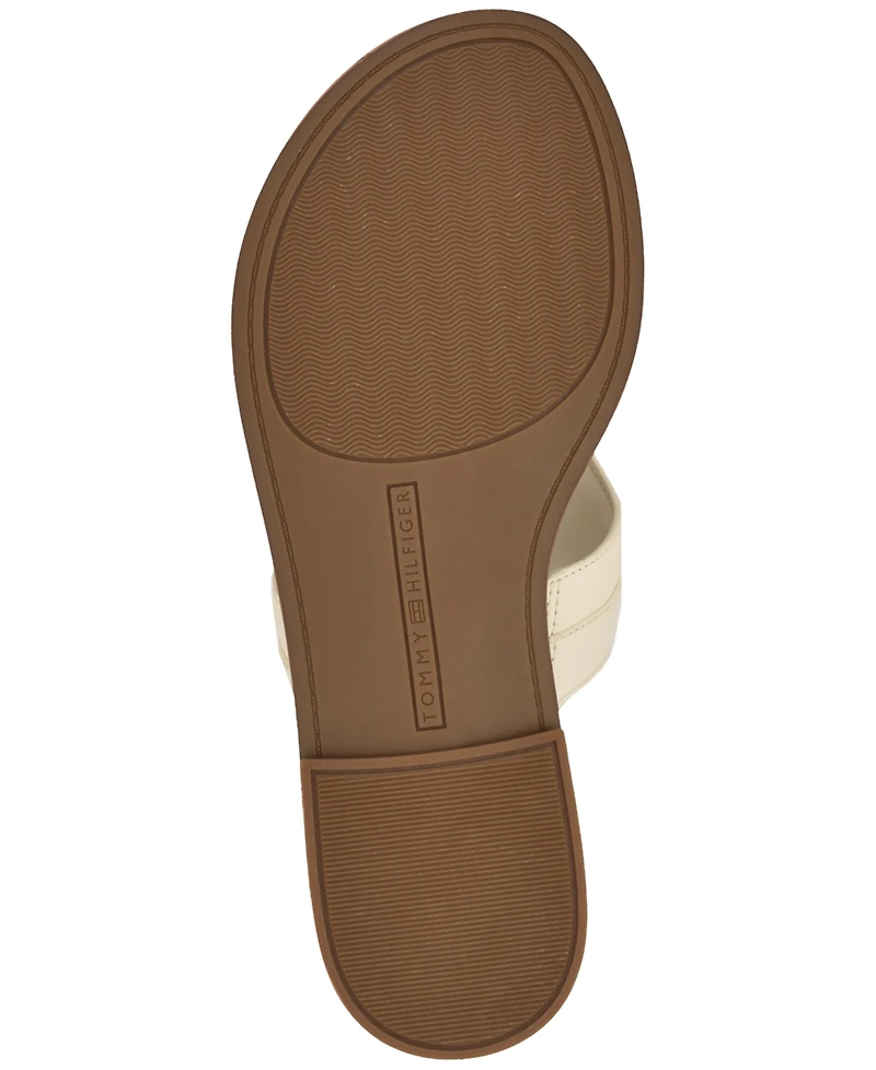 Tommy Hilfiger Women's Goldiea Ornamented Slip-On Flat Sandals