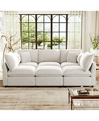 Streamdale Furniture Modern U-shaped with Ottoman