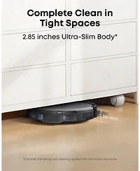 eufy Robot Vacuum C10 with Self Emptying, 8 Weeks Hands Free +6 Pack Dust Bag