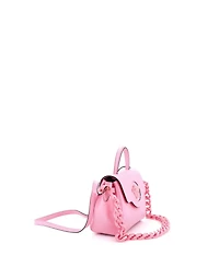 Pre-Owned Versace Small La Medusa Top Handle Bag Leather