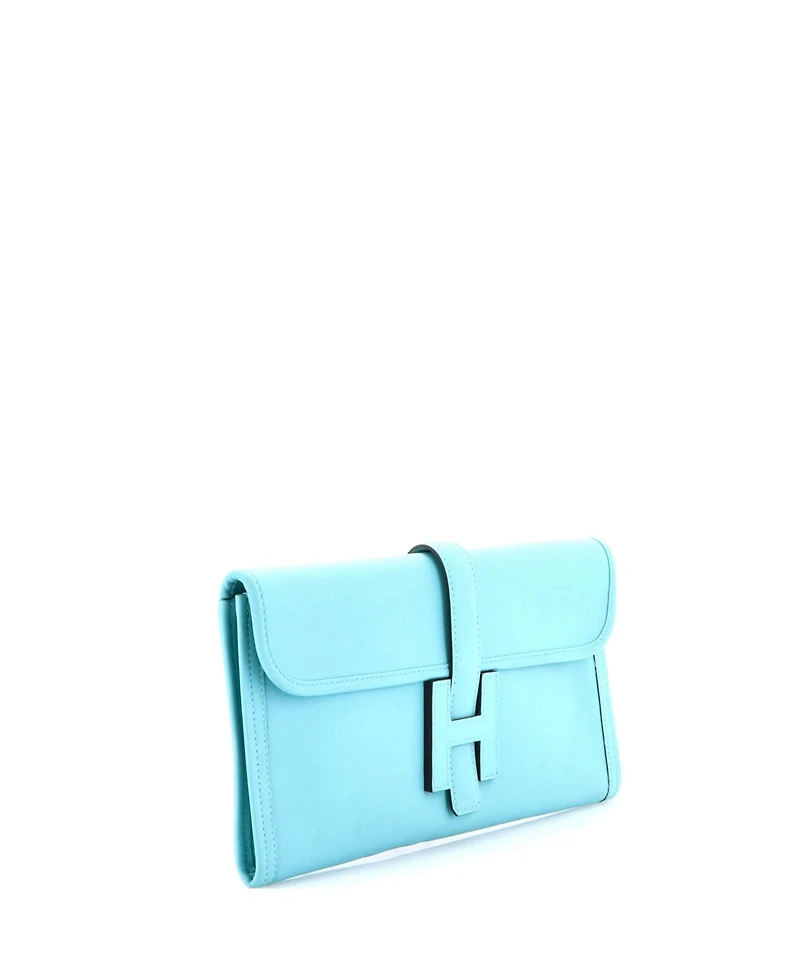 Pre-Owned HERMES 29 Jige Elan Clutch Swift