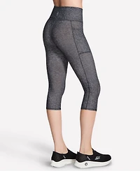 Skechers Women's Go Walk Printed High-Waist Capri