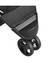 Aostirmotor 3-Wheel Foldable Dog Stroller for Travel, with Brake, Holds up to 35lbs