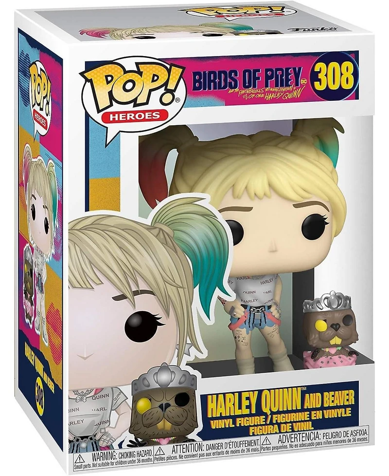 Funko Dc Comics Birds of Prey Funko Pop | Harley Quinn w/ Beaver