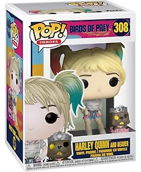 Funko Dc Comics Birds of Prey Funko Pop | Harley Quinn w/ Beaver