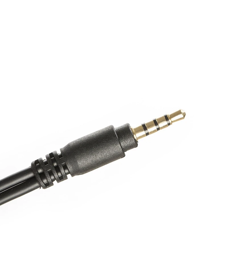 Movo TCB2 Xlr (Female) Microphone to Trrs (Male) Smartphone Adapter with Headphone Jack for iPhone & Android