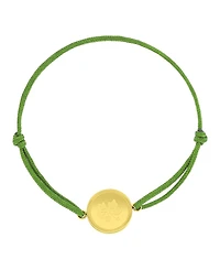 Roxy Waterproof Yellow Hibiscus Adjustable Bracelet
