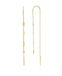 Roxy Waterproof Yellow 65mm Threader Earrings
