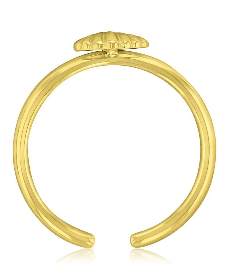 Roxy Waterproof Yellow Seashell Toe Ring