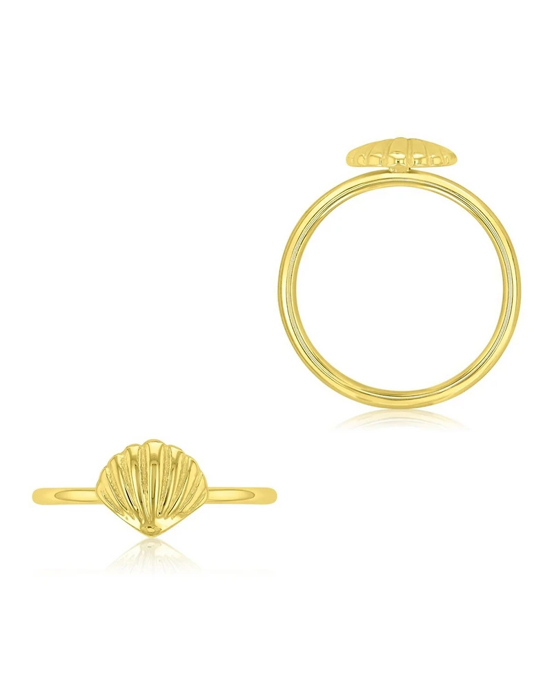 Roxy Waterproof Yellow Sea Shell Ring